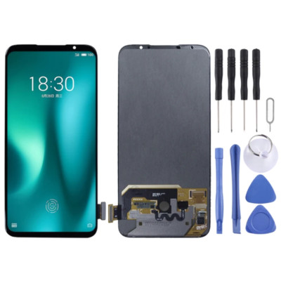 For Meizu 16S Pro LCD Display Touch Screen Digitizer Assembly Replacement Black