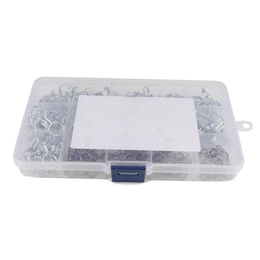 150x Motorcycle Fuel Line Petrol Pipe Fuel Hose Clips / Clamps Spring Wire Type - Image 2 of 4