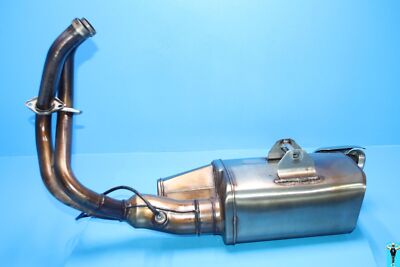 17 2017 KAWASAKI ER-6N Z650 650 FULL EXHAUST SYSTEM HEADERS PIPE