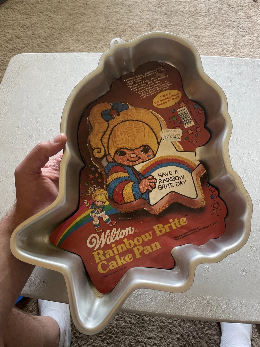 Vintage 1983 WILTON Rainbow Brite Star Cake Baking Pan