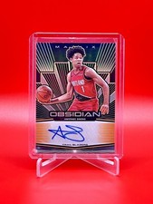 Anfernee Simons 2019-20 Panini Obsidian Matrix AUTO /50 #MA-ASM Trailblazers SP