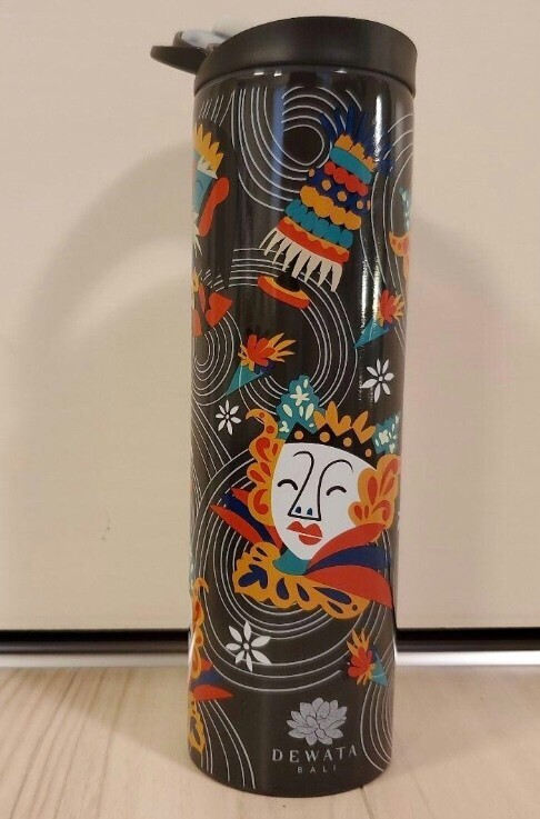 Dewata Bali Indonesia Starbucks stainless tumbler Bottle black