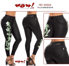 WOW JEANS COLOMBIANOS AUTHENTIC COLOMBIAN PUSH UP JEANS LEVANTA COLA BUTT LIFT