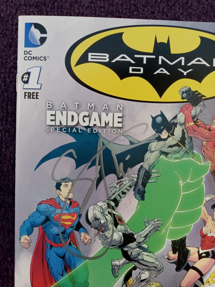 Batman Endgame Special Edition Batman Day #1 SIGNED by Scott