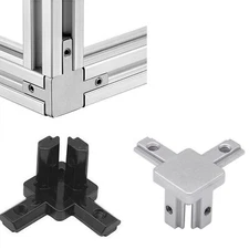 T Slot Corner Bracket Connector For 2020 3030 4040 Aluminum Extrusion Profile