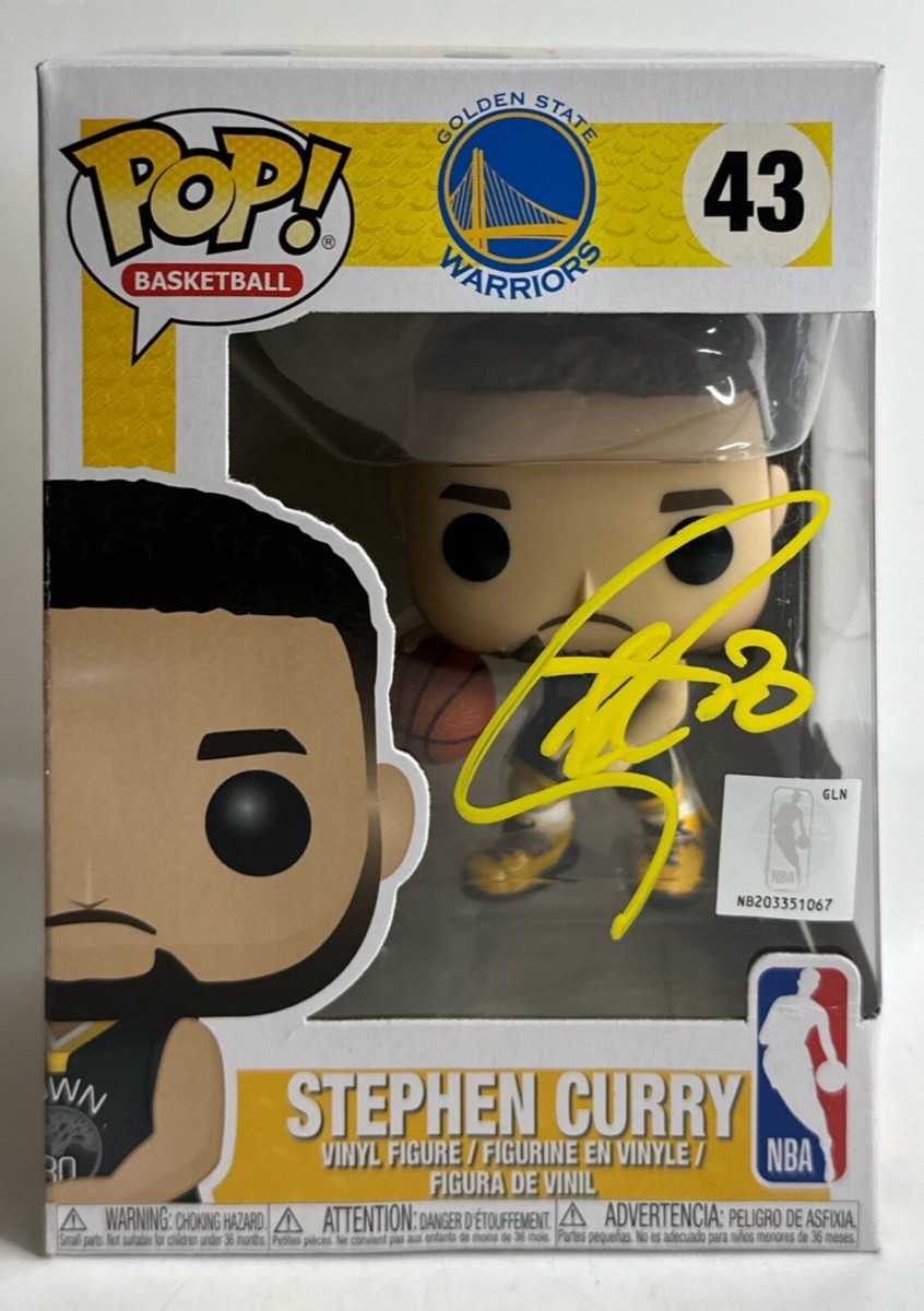 Stephen Curry Signed Golden State Warriors Funko #43 Stephen Curry Signed Golden State Warriors Funko #43