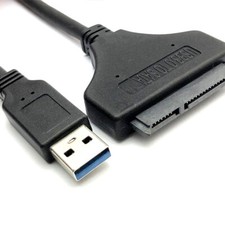 NEW USB 3.0 to 2.5" SATA Hard Drive Adapter Cable USB3.0 Data Transfer Converter