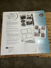 Creative Memories New Sealed 12x12 White Scrapbook Pages RCM-12S 15 Sheets