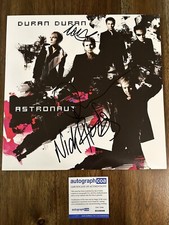 ‘Duran Duran’ ‘Nick, Roger, John’ Signed Vinyl Album ‘Astronaut’ ACOA