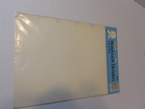 Vintage Ziggy American Greetings Schule Notizbuch Mappe Teiler versiegelt - Bild 5 von 7