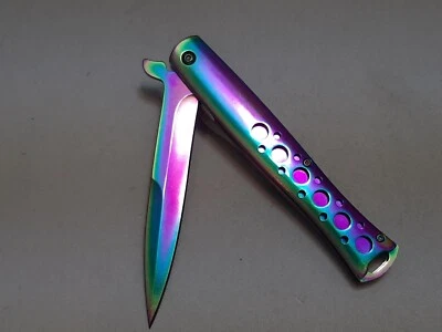 ANGLO ARMS Taschenmesser / Einhandmesser - RAINBOW - NEU - EAS021