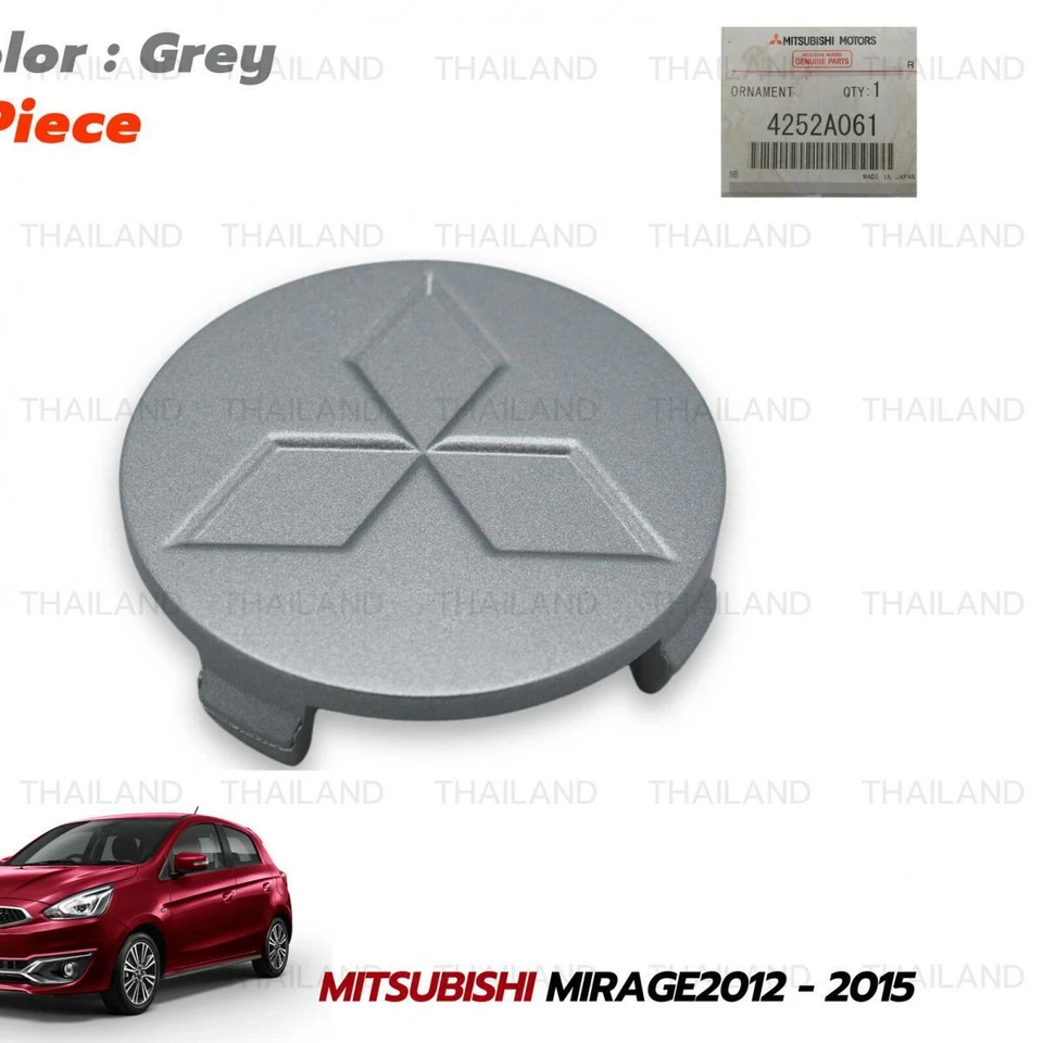Tapa central de rueda 1 pieza 4252A061 para Mitsubishi Mirage Attrage Space Star 2015 Foto 3 de 4
