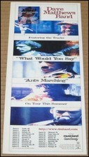 1995 Dave Matthews Band Under the Table and Dreaming Print Ad Clipping 4.75