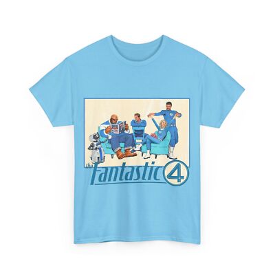 Fantastic Four T-Shirt - MCU Movie 2025 - Reed Richards, Invisible Woman, Thing