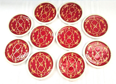 Fitz And Floyd Bellacara Ceramic Appetizer Dessert Bread Plate 6'' Diameter