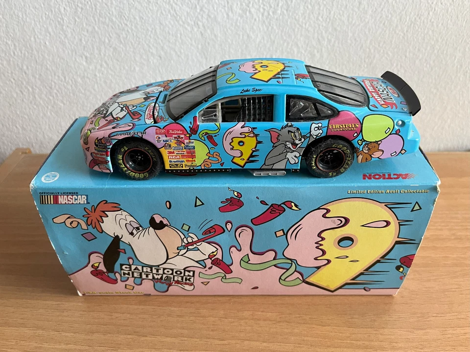 #9 #29 Cartoon Network Lake Speed Wacky Racing action Diecast NASCAR 1/24 1:24 - Immagine 2 di 4