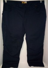MCR Safety FR Gear NFPA 2112 Cat 2 Men 42x30 Utility Work Pants Navy Style PT2N