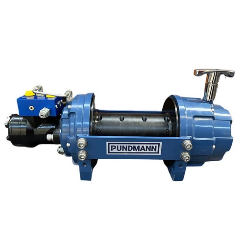 PUNDMANN Hydraulikwinde Winde Hydraulische Seilwind 44,5 kN - 4536 kg