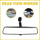 Universal HD Interior Rear View Car Truck Mirror Wide Angle Car Accessories 8"