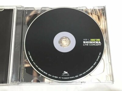 神話 SHINHWA Live Concert DVD 神話 Shinhwa 2003 2nd Live Concert 第二場演唱會全紀錄 SM娛樂 Korea