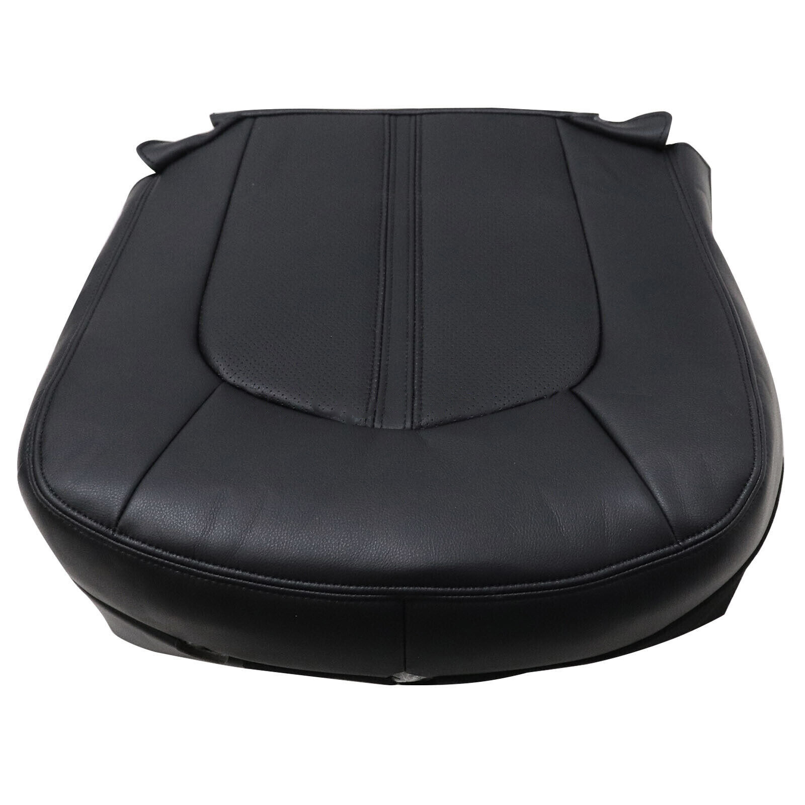 1pc Black Leather Seat Cover For Cadillac CTS 2008-2013 Direct Replacement Parts