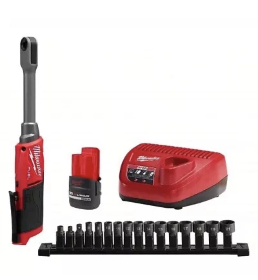 Milwaukee 3050-21 M12 燃油内幕加长距离箱棘轮 (305021) — 第 2/2 张图片