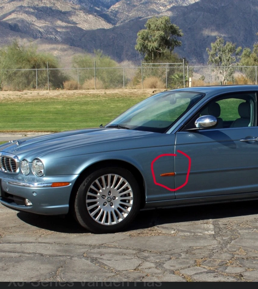 JAGUAR XJ8 XJR VANDEN PLAS GUARDABARROS LUZ MARCADORA LATERAL IZQUIERDA 2004-2005 OEM DRIVER Foto 3 de 3