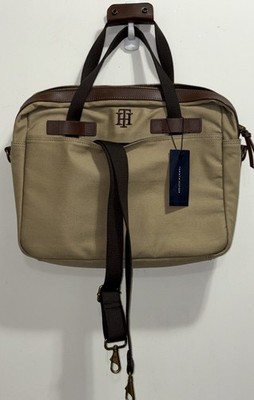 Tommy Hilfiger Outerwear Canvas Bag  Laptop Crossbody Strap And Handle (2012)