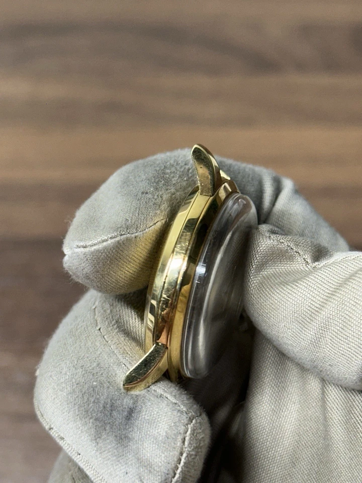 IWC Tiffany & Co. Stamped Dial 34mm Watch 18K Yellow Gold 30.4 Grams - Image 3 of 4