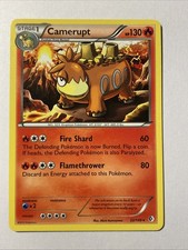 CAMERUPT Pokémon TCG Trading Card - Rare - 22/149 Boundaries Crossed