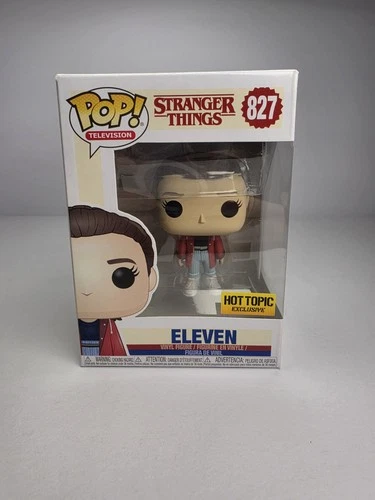 Funko Pop Vinyl Eleven #827 Stranger Things Hot Topic Exclusive