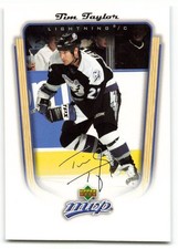 2005-06 Upper Deck MVP #349 Tim Taylor Tampa Bay Lightning