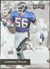 1993 Playoff Football Lawrence Taylor #100