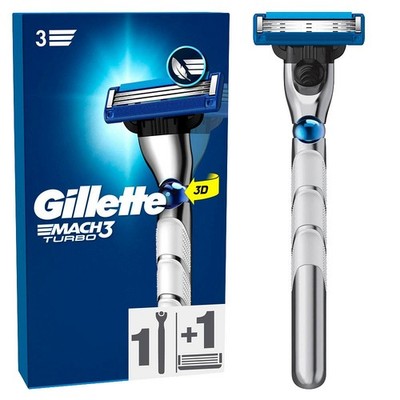 Gillette MACH3 TURBO Nassrasierer Herren
