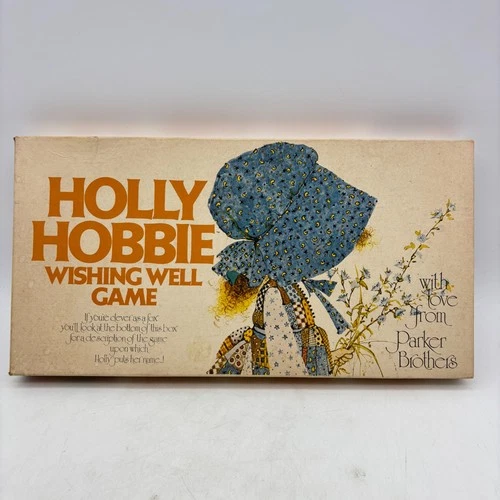 VINTAGE Holly Hobbie Wishing Well Game COMPLETE Parker Brothers 1976 Playmate