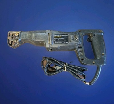 Sears Craftsman 6 Amp 2 Speed Industrial Reciprocating Saw Working 