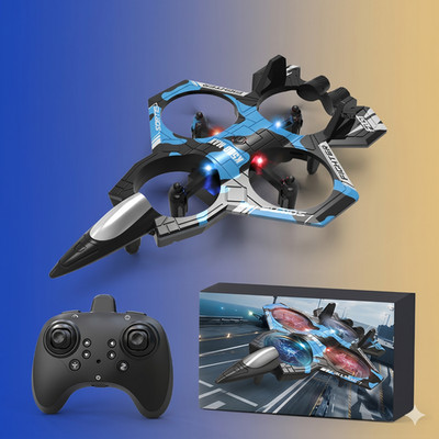 Blue SKY-PHANTOM! K500 MAX Fighter Realistic RC Stunt Glider DIY EPP Model