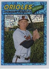 2026 Topps Heritage Chrome Light Blue Sparkle Refractor Jackson Holliday 5f0