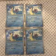 4 x Lapras (131/165) Pokemon [Scarlet & Violet 151] Near Mint