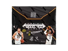2024-25 Panini Prizm Black Basketball Factory Sealed Hobby Box ~ 5 Autographs