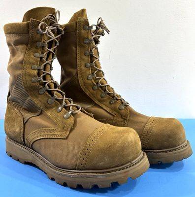 EE MENS CORCORAN 10" CORDURA COYOTE MARAUDER STEEL TOE BOOTS