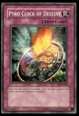 Pyro Clock of Destiny Pharaonic Guardian PGD-050 Common / Short Print Yugioh LP