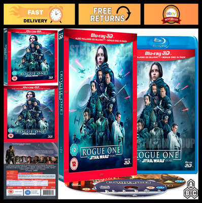 Rogue One: A Star Wars Story Blu-ray 3D + Blu-ray with Bonus Features - Region F
