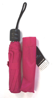 ShedRain Umbrella Rain Essentials Manual Compact Hot Pink One Size 42''