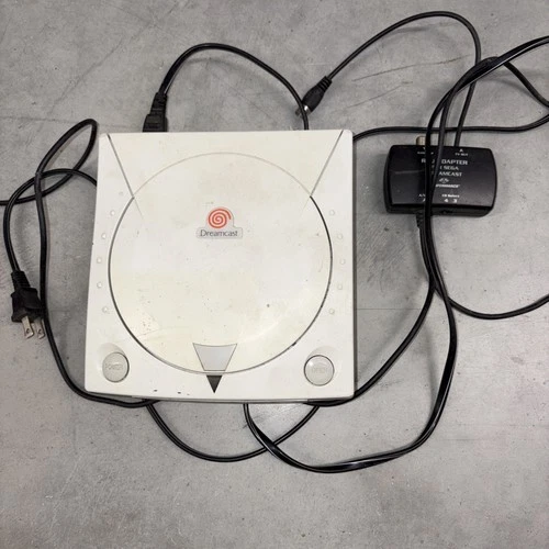 Sega Dreamcast Video Game Console n working condition  w/Power cord