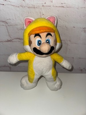 San - Ei Nintendo 2014 Super Mario 3D Land Plüsch Mario Katze 24 cm