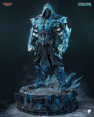Subzero - Mortal Kombat 1/6 Scale Figure Statue Unpainted Garage Kit Resin