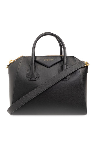 GIVENCHY Small Antigona Black Grained Leather Top Handle Bag New And Authentic