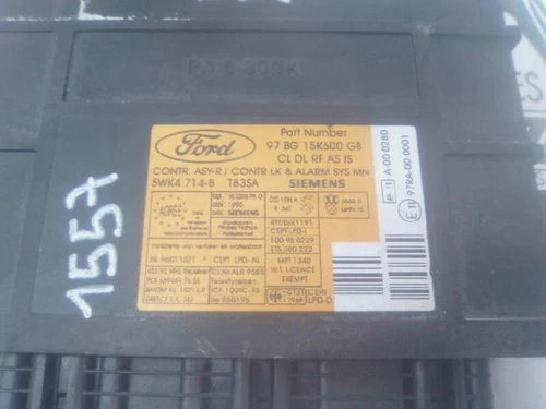 97BG15K600GB Modulo Elettronico Per FORD MONDEO BERLINA (GD) Ghia 1998 608695 - Foto 3 di 5