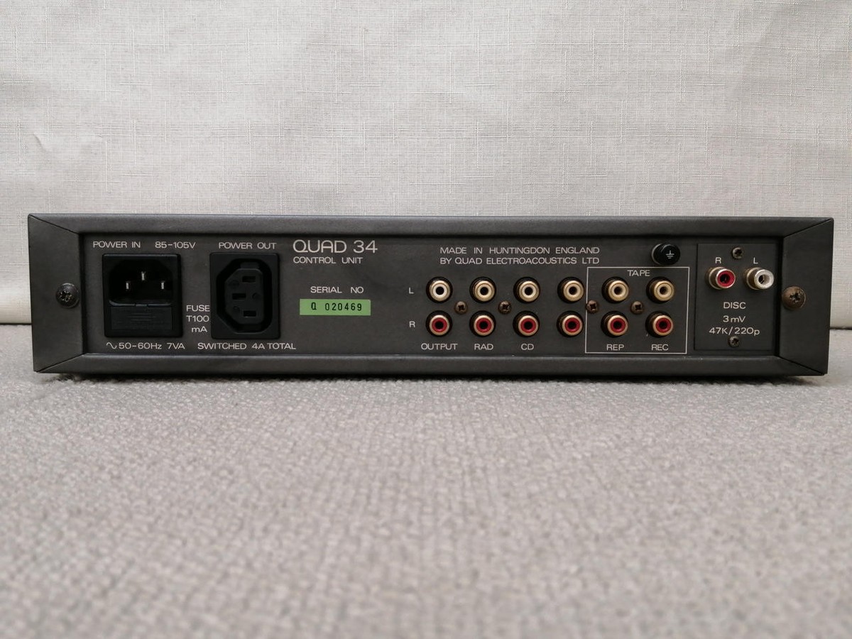 Quad 34/Quad 306 Preamp/Power Amplifier Set | eBay